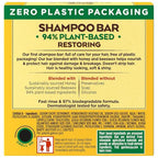 Garnier Whole Blends Restoring Shampoo Bar for Dry, Damaged Hair, Honey Treasures, 2 Oz, Pack of 6 (Pack of 6)