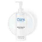 Cure by Toyo | Aqua Gel Gentle Exfoliator | Clear and Softer Skin | Non-Abrasive Face and Body Cleanser | Sensitive Skin | Big Size 8.82oz