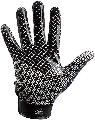 CUTTERS Game Day Receiver Glvs Youth S/M, Black Fade