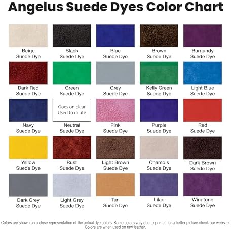 Angelus Suede Dye, 3 oz, Dark Red