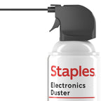 Staples Compressed Air Duster, 10 Oz Cans, 2-Pack