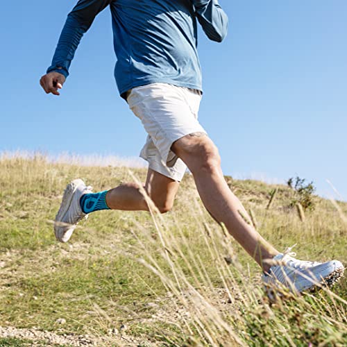 Bauerfeind Sports Achilles Support - Relieves the achilles tendon while running, jumping, and moving - All White, Large