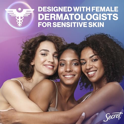 Secret Whole Body Deodorant Stick for Women, Peach & Vanilla Scent, Aluminum Free Deodorant Stick, 72 HR Odor Protection, 2.4 oz