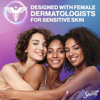 Secret Whole Body Deodorant Stick for Women, Peach & Vanilla Scent, Aluminum Free Deodorant Stick, 72 HR Odor Protection, 2.4 oz