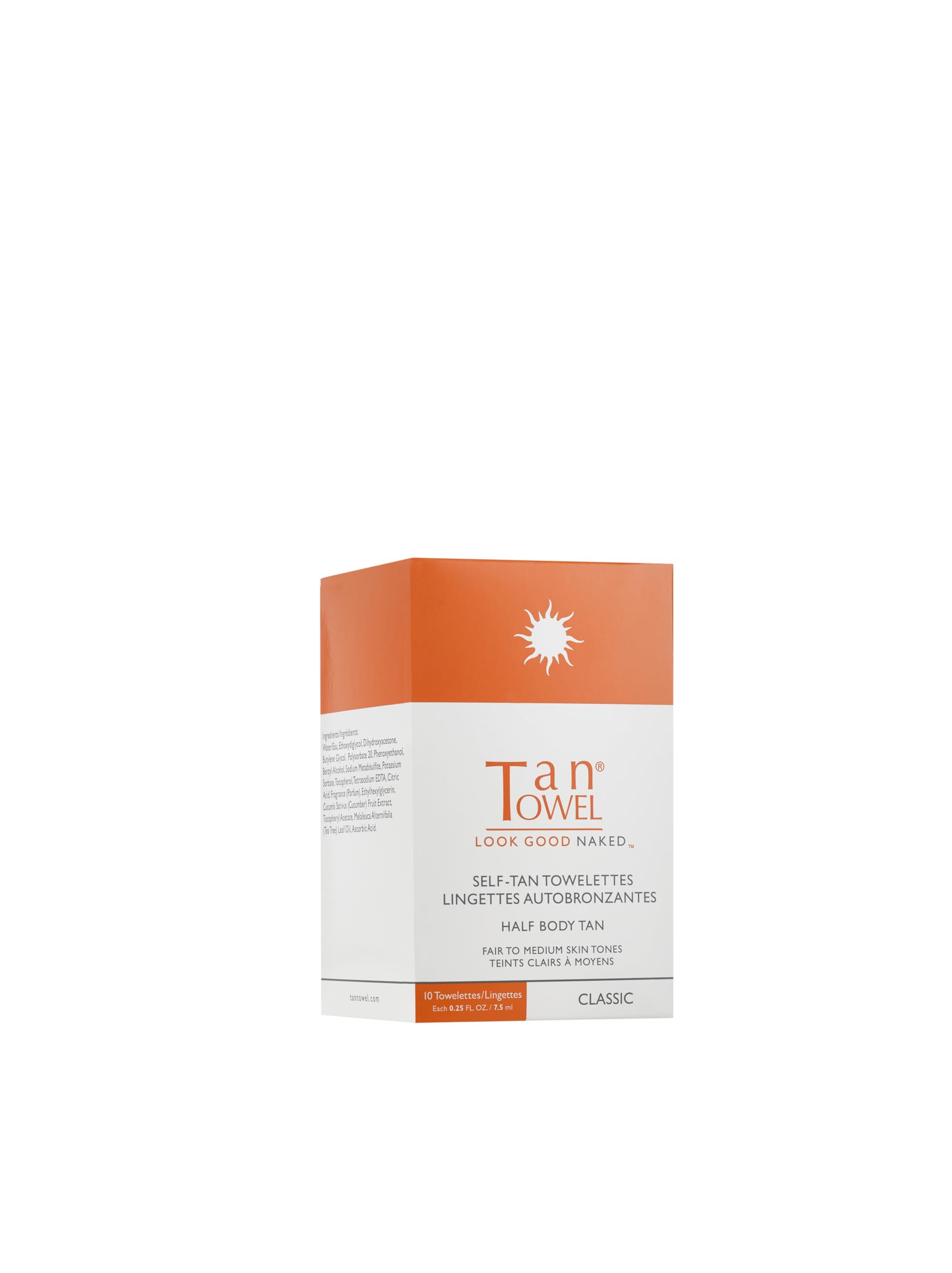 Tan Towel Self Tan Towelette Classic 10 Count