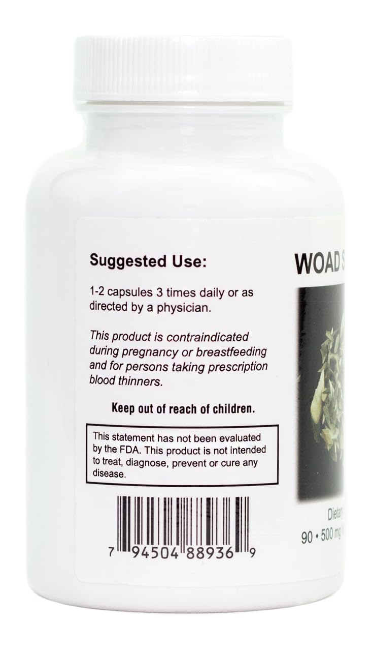 Supreme Nutrition Woad Supreme, 90 Pure Isatis Root Vegetarian Capsules