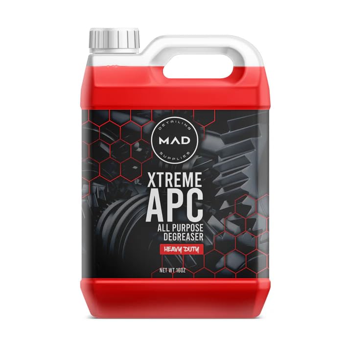 MAD XTREME All Purpose Cleaner Heavy Duty Degreaser for Cars, Trucks, SUVs, Jeeps, Motorcycles, RVs & More, 1 Gallon