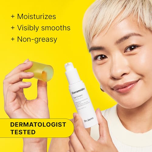 Dr.Jart+ Ceramidin Under Eye Cream with Ceramides and Niacinamide | Korean Skin Care, 0.5 Fl Oz