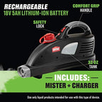 Ortho AllClear Power Mister - Rechargeable Battery-Powered Lawn and Garden Sprayer, No Propane, Sprays up to 15 ft. and Covers up to 20,000 sq. ft. Per Charge