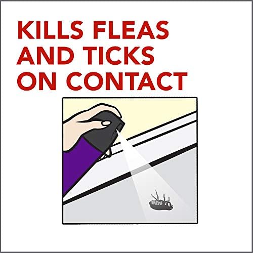 Raid Flea Killer Carpet and Room Spray, 16 oz (16 oz,Pack - 2)