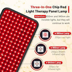 Red Light Therapy for Body, 940nm Red Light Therapy Lamp with Adjustable Stand, Infrared Light Therapy for Body, 660nm Red Light Lamp&850nm Redlight Therapy Device for Body Head Pet