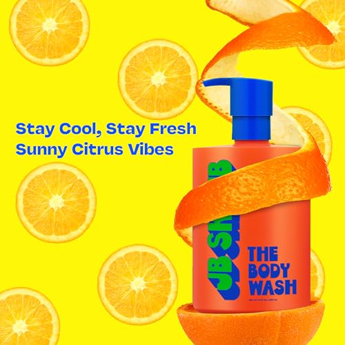 The Body Wash for Kids, Tween & Teen Boys with Foaming Action & Natural Citrus Scent - No Harsh Ingredients Boys Body Wash - Conquer Adolescent Funk with Confidence - 14 Oz.