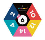 Evermade Adsumudi Math Game - The Monstrously Fun, Smart Game for Kids to Practice Multiplication, Division, Addition and Subtraction - Great for Kids Ages 8-12