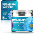 Hackerdom Magnesium Lotion, Topical Magnesium Lotion for Kids and Adults, Natural Calming Cream Support for Bedtime Relax, Stress Relief & Calm Mood