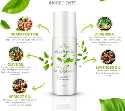 Real Purity Roll-On Natural Deodorant