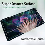 for MTG Game Playmat, for Magic TCG Rubber Play mat,Tabletop Card Playmats with Smooth Surface,Trading Card Inked Game Mat with New Zones,Battle Game,Glowing Lotu