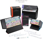 Artfinity Sketch Marker Sets - Set of 3 - Primary Red, Vibrant, Professional, Dye-Based Alcohol Markers for Artists, Drawing, Travel, & More