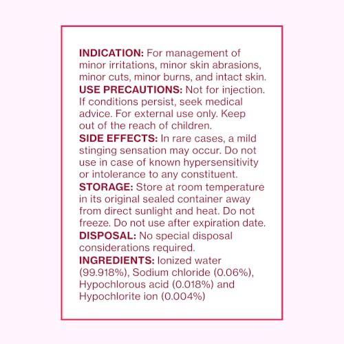 Love Wellness Intimate Skin Support I UTI Prevention and Cleanser Spray I Odor Removal & Itch Relief, Hypochlorous Acid Formula, pH-Balanced & Fragrance-Free, 4 fl oz