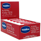 Vaseline Lip Rosy, Fast-Acting Nourishment, Ideal for Chapped, Dry, Cracked, or Damaged Lips, Lip Balm,12 Sticks, 1 Box