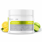 Reclaim Multi Pure Lemon Lime, Immune Support, Vitamin C, Vitamin B Complex, Probiotic, Superfood Powder, Calcium, Magnesium Oxide, (30 Servings) (Lemon Lime)