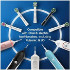 Oral-B Precision Clean Electric Toothbrush Head with CleanMaximiser Technology, Excess Plaque Remover, Pack of 12 Toothbrush Heads, Suitable for Mailbox, White