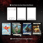 NERD GEAR Commander Essentials Kit - Ultimate Accessory for MTG Commander EDH - MTG Command Zone Tray - Health Counter - Spin Down Dice - Dry Erase Tokens (Chaos Red)