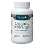 Pattern Wellness Organic Moringa Oleifera Supplement – 60 Capsules
