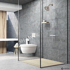 Luxury Spa Series , 6 Spray Setting, 4.5 Inch Adjustable High Pressure Shower Head Fixture for Hard Water, 360-Degree Tilt Massage Shower System - Brushed Nickel