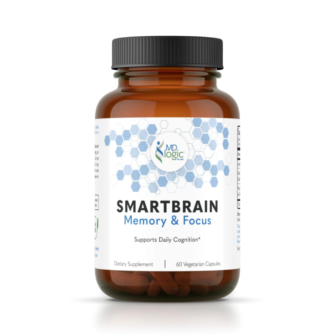 SmartBRAIN by MD Logic Health® for Mental Performance, Focus, Clarity and Concentration - Made in New York