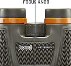 Bushnell H2O Xtreme 10x42 Compact Waterproof Binoculars with Fully Multi Coated Lens for Hunting and Boating 181042C