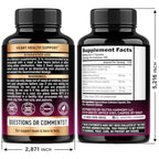 Beet Root 5-in-1 Complex Capsules - Healthy Blood Pressure Support Supplement** for Heart & Circulation Support - with Hawthorn Berry, Hibiscus & Garlic - for Men & Women - Made in USA, 240 Capsules