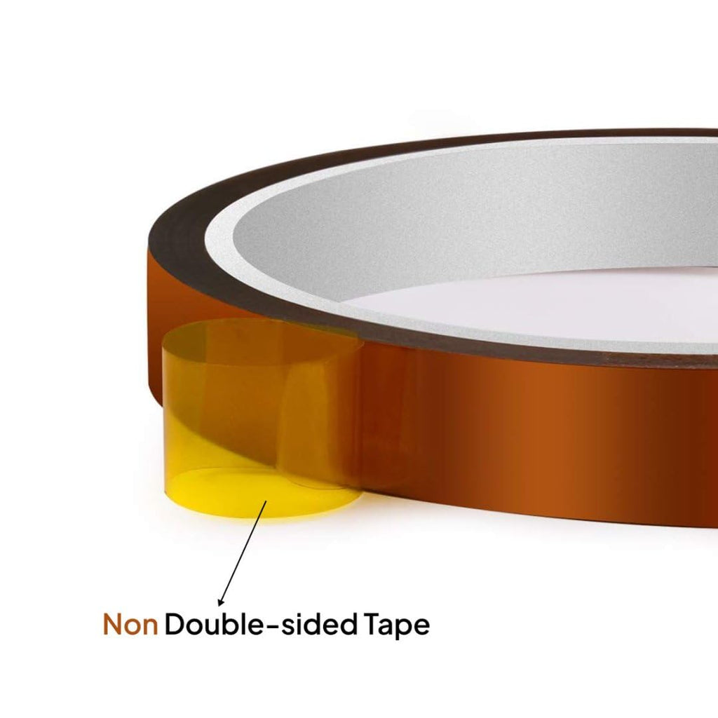 ELEGOO High Temp Tape, 4 Pack Polyimide High Temperature Resistant Tape