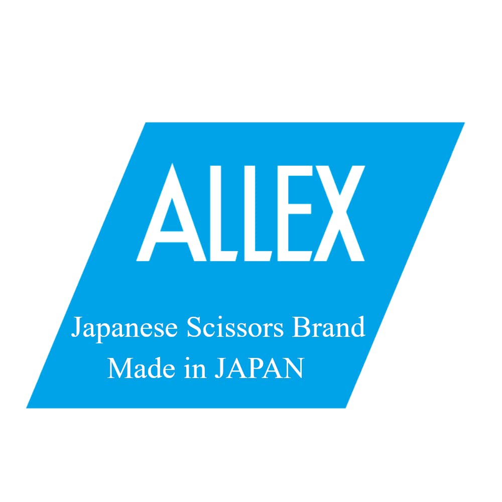 ALLEX Trimming Scissors for Gardening 7" - Japanese Floral Garden Scissors for Plants, Flowers, Herbs - Japanese Stainless Steel Blade with Non-Stick Coating - Spring Loaded Handle - Made in JAPAN