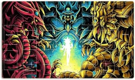 New Playmat Osiris The Sky Dragon Yami Yuugi Mouse Pad TCG CCG Trading Card Game Mat + Free Bag (ZD014-226)