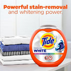 Tide Power PODS Plus Ultra OXI White and Bright Laundry Detergent, Advanced Stain Removal and Whitening Power, 18 Count, Tide Pods Laundry Detergent, Laundry Pods Detergent