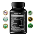 Chlorella Spirulina Powder Capsules 3000 mg of BMAA Free Purest Blue Green Algae - Best Natural Detox Raw Vegan Vitamins Protein Green Superfood - Made in USA