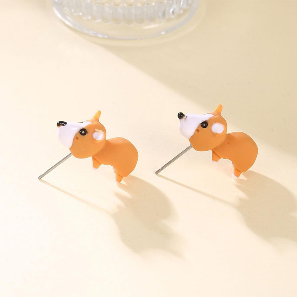 Cute Animal Bite Earrings Fun Unique Earrings for Women
