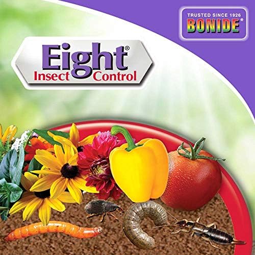 Bonide Eight Insect Control Flower & Vegetable Garden Soil Insect Granules, 3 lbs. Ready-to-Use Insecticide for Outdoors