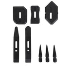 Newborn Octogun Complete Caulking Bundle | Pro Drip-Free Caulk Gun, Universal Silicone Sealant, 8-Piece Smoothing Tool Kit, and Caulk Removal Set | All-in-One Home Repair & Sealing Pack