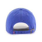 47 New York Mets Clean Up Dad Hat Baseball Cap - Royal/Mr. Met, One Size