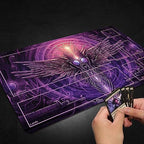 Playmat for MTG With Free Storage Bags, Game Mat 24 x 14 Inches, TCG and Board Game for Cards, Mousepad Desk (With Zones, Magic 13)