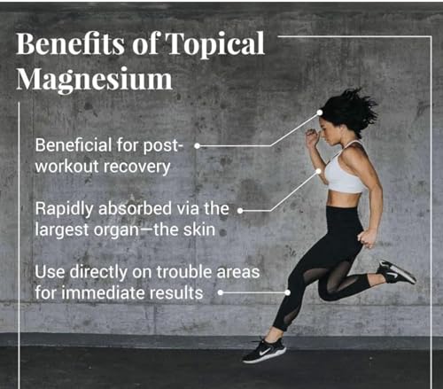 Indigo's Magnesium Lotion 1000mg Per Teaspoon (Cucumber Melon, 8oz)
