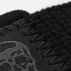 Gymreapers Lifting Wrist Straps for Weightlifting, Bodybuilding, Powerlifting, Strength Training, & Deadlifts - Padded Neoprene with 18 inch Cotton (Black/Black)