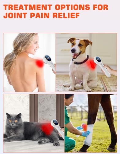 Holsn Red Light Therapy Infrared Light Tharepy, Red Light Device for Bodypain Relief, Joint, Muscle & Tissue 14 * 650nm + 3 * 808nm