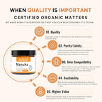 Organic Manuka Tallow Cream - Certified Grass-Fed Tallow with Manuka Honey Skin Cream. Helps Soothe the Effects of Sensitive Skin. For Women, Men or a Cream for All Ages as a Daily Moisturizer