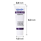 Clearzal Foot Cream For Hard Skin, Helps Calluses and Corn Removal While Leaving Soft Smooth Skin, Hydrating and Conditioning Triple Action Formula With Aloe Vera, 3.4 Ounce Tube