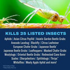 BIOADVANCED 701520A Fruit, Citrus & Vegetable Insect Control for Edible Gardening Concentrate, 32-Ounce