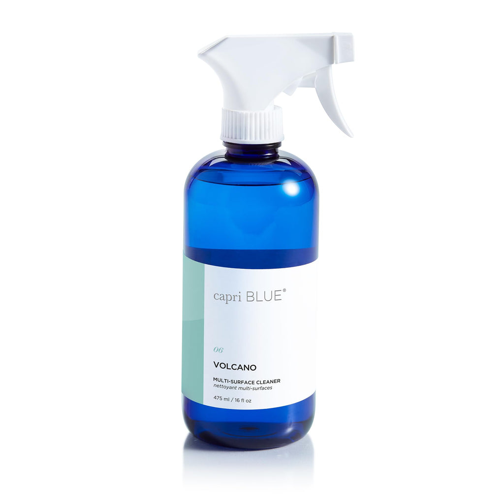 Capri Blue Volcano Multi Surface Cleaner Spray - Multi Purpose Cleaner - Cleaning Spray Safe for Countertops, Granite, & More - Vegan & Cruelty Free Cleaning Supplies (16 fl oz)