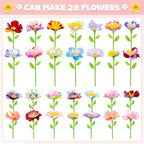 DIY Fabric Flower Bouquets Toys Accessories - Flowers Market Toy Accessories - Arts & Crafts Toy Accessories