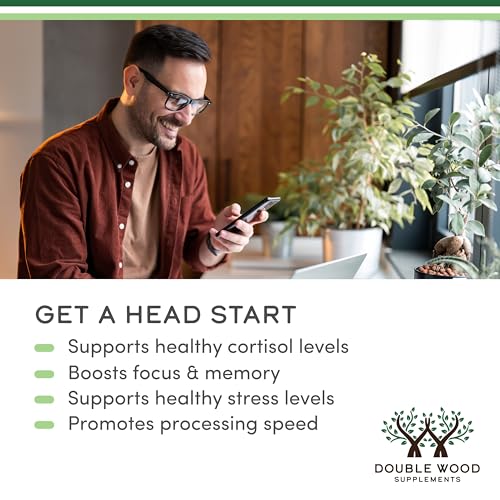 PhosphatidylSerine Supplement 300mg Per Serving, 120 Capsules (Phosphatidyl Serine Complex) by Double Wood